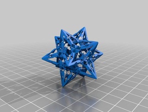 platônico simétrica pt2 abstrações geométricas octaedro dodecaedro matemática arte 3d print model - Mito3D