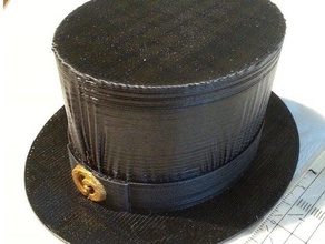 Fince doktorlar şapka sahne doktora 3d print model - Mito3D