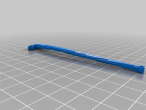 field hockey stick keychain other 3d slash 3d print model - Mito3D