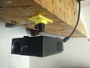 video projector support camera 3d print model - Mito3D