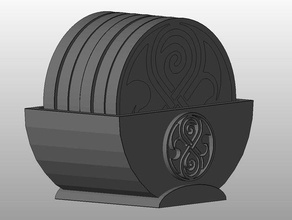 caboteurs de rassilon décor doctorwho 3d print model - Mito3D