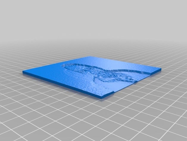 lithopane 2d a arte personalizado 3D print model - Mito3D