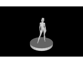 aliceswanupdate giochi diva femmina wrestler il wrestling wxw 3d print model - Mito3D