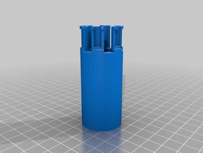 hexa-telaio bracciali loom band nastro di gomma 3d print model - Mito3D