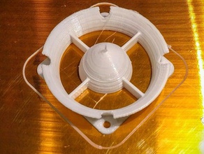 40mm protetor do ventilador ingestão 3d a impressora partes 3d print model - Mito3D