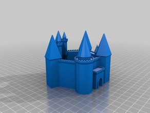 mi personalizados fortaleza medieval del generador de los edificios estructuras 3d print model - Mito3D