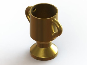 tiny test trophy 3d printing tests small print cup 3d print model - Mito3D