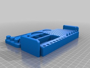 dremel attachment organizer diy tool holder 3d print model - Mito3D