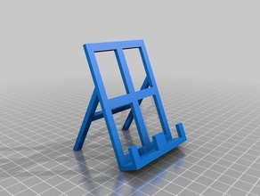 simple phone stand mobile 3d print model - Mito3D