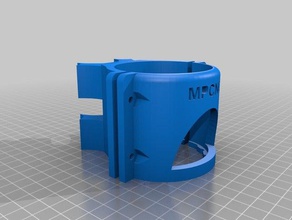 mpcnc makita rt0701c Werkzeughalter Maschine tools 3d print model - Mito3D