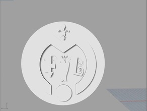 escudo motilla del palancar sanat 3d print model - Mito3D