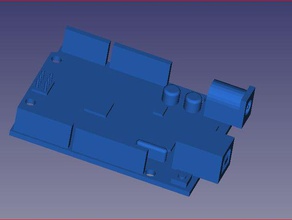 arduino uno conseil d'administration bricolage 3d print model - Mito3D
