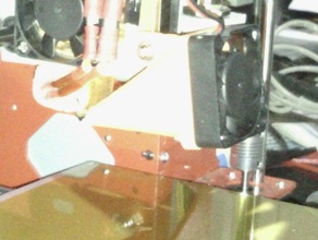 mk8 extruder cooling fan duct 3d printer parts nozzle print 3d print model - Mito3D