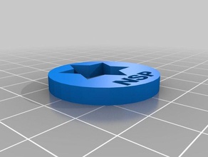 ninja sex party token 3d printing nsp 3d print model - Mito3D
