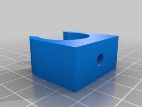 pipe clamp 25mm tool holders boxes 3d print model - Mito3D