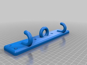 01 start modular hook system organization customized 3d print model - Mito3D