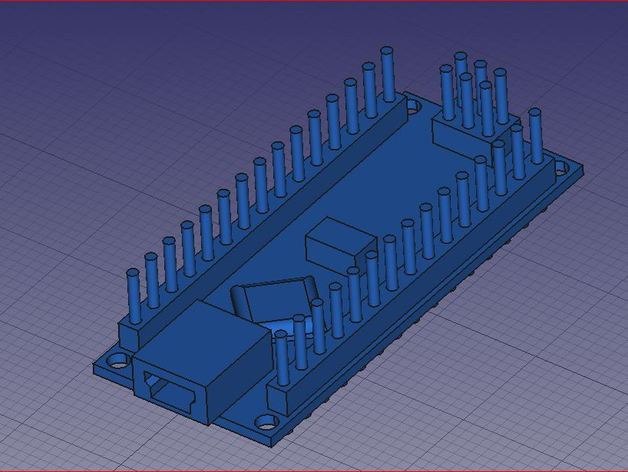 arduino nano diy 3D print model - Mito3D