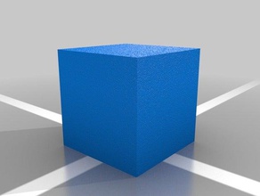 3x1x1 mathématiques cube personnalisé 3d print model - Mito3D