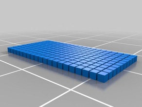 3x10x20 mathématiques cube personnalisé 3d print model - Mito3D