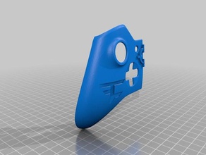 faze ottica piastra frontale giochi 3d print model - Mito3D
