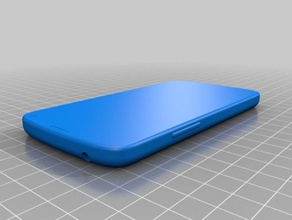 lg nexus 4 de téléphone portable la maquette covercase conception mobile cas réplique l'ingénierie inverse numérisée smartphone 3d print model - Mito3D