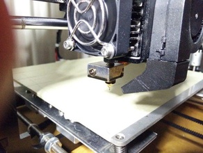 anet a8 fan duct 3d printer parts 3d print model - Mito3D