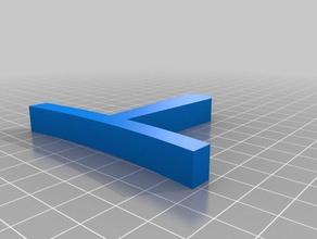 my customized fretboard radius gauge hand tools 3d print model - Mito3D