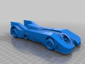 copia batmobile bianco vedi dettaglio 3d stampa 3d print model - Mito3D