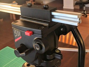 2020 tripod Kırlangıç plaka kamera 3d print model - Mito3D
