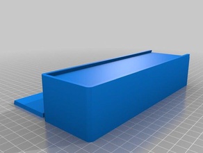 sept8boxwithslidinglid tool holders boxes customized 3d print model - Mito3D
