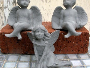 two angels scans replicas 3d print model - Mito3D