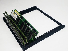 memory-bank-Speicher mov-ddr ddr2 ddr3-Speicher computer 3d print model - Mito3D