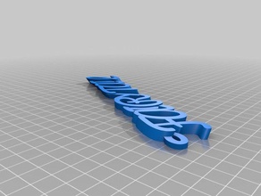 tail organization customized 3d print model - Mito3D