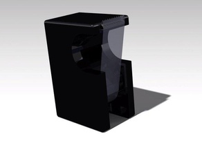 negro de cinta adhesiva dispensador ingeniería 3d print model - Mito3D