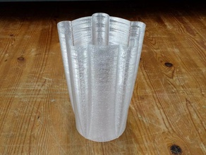 singolo perimetro di coppa del vaso casa 3d print model - Mito3D