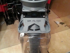purificador de ar 3d a impressora os acessórios filtro carbono gabinete 3d print model - Mito3D