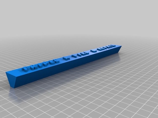 triple Zeichen logos angepasst 3D print model - Mito3D