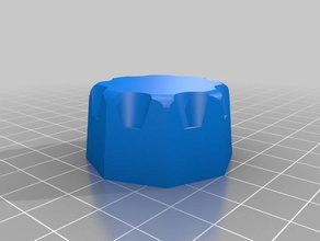 my customizedpotentiometer knobs hm replacement parts 3d print model - Mito3D