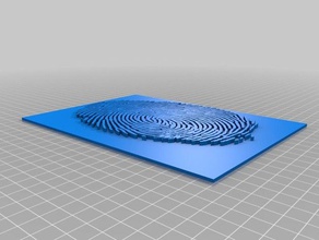 fingerprint 3d printing 3d print model - Mito3D