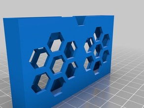 hex iş kart sahibi sanat inanılmaz harika sahipleri serin eady kolay hexagon lowpoly poly düşük basit 3d print model - Mito3D