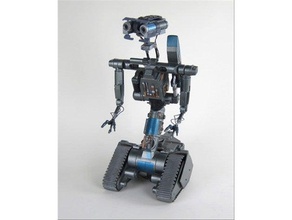 johnny 5 Robotik 3d print model - Mito3D
