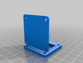 40mm Gebläse 40-mm-axial-Lüfter-adapter 3d Drucker - Zubehör adapter Lüfter-Abdeckung Lüfter montieren 3d print model - Mito3D