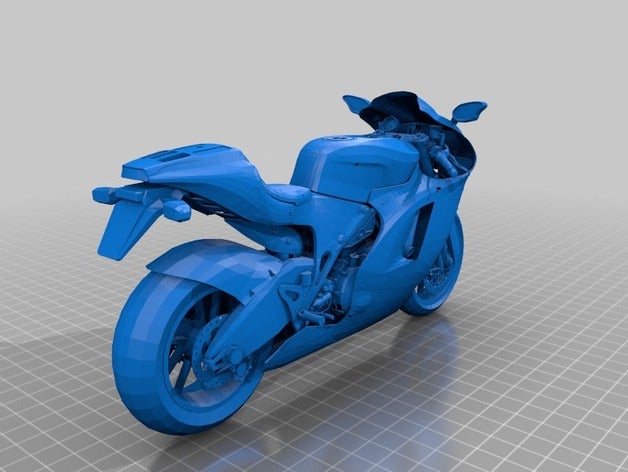 a ducati 1299 panigale de superbike 3d impressão testes 3D print model - Mito3D