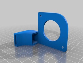 prusa mendel i3 extruder fan duct 3d Drucker Teile 3d print model - Mito3D