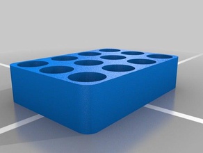 roller ball tray containers 3d print model - Mito3D