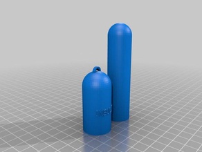 insulin container containers customized 3d print model - Mito3D