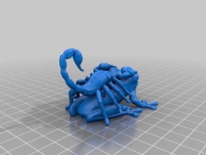 scorpion rana 3d stampa 3d print model - Mito3D
