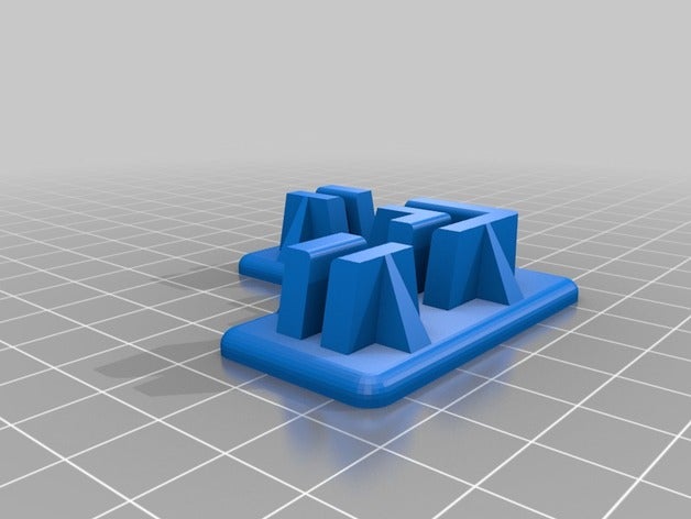 3mm mdf corner bracket holder other 3D print model - Mito3D