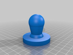 50mm coffee tamper kitchen dining customized 3d print model - Mito3D
