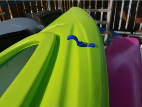 pelican vortex 80 kayak paddle clip sport outdoors 3d print model - Mito3D